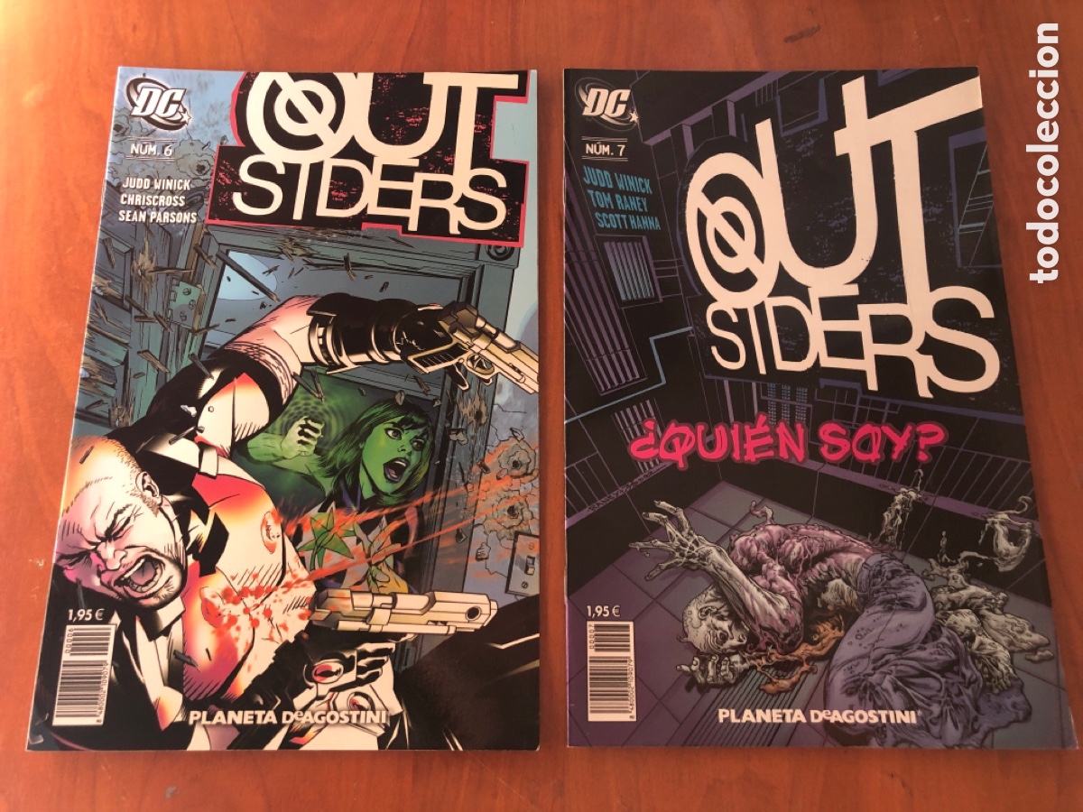 Tebeos: OUT SIDERS-DC COMICS:-PLANETA DeAGOSTINI-9 COMIS - Foto 2