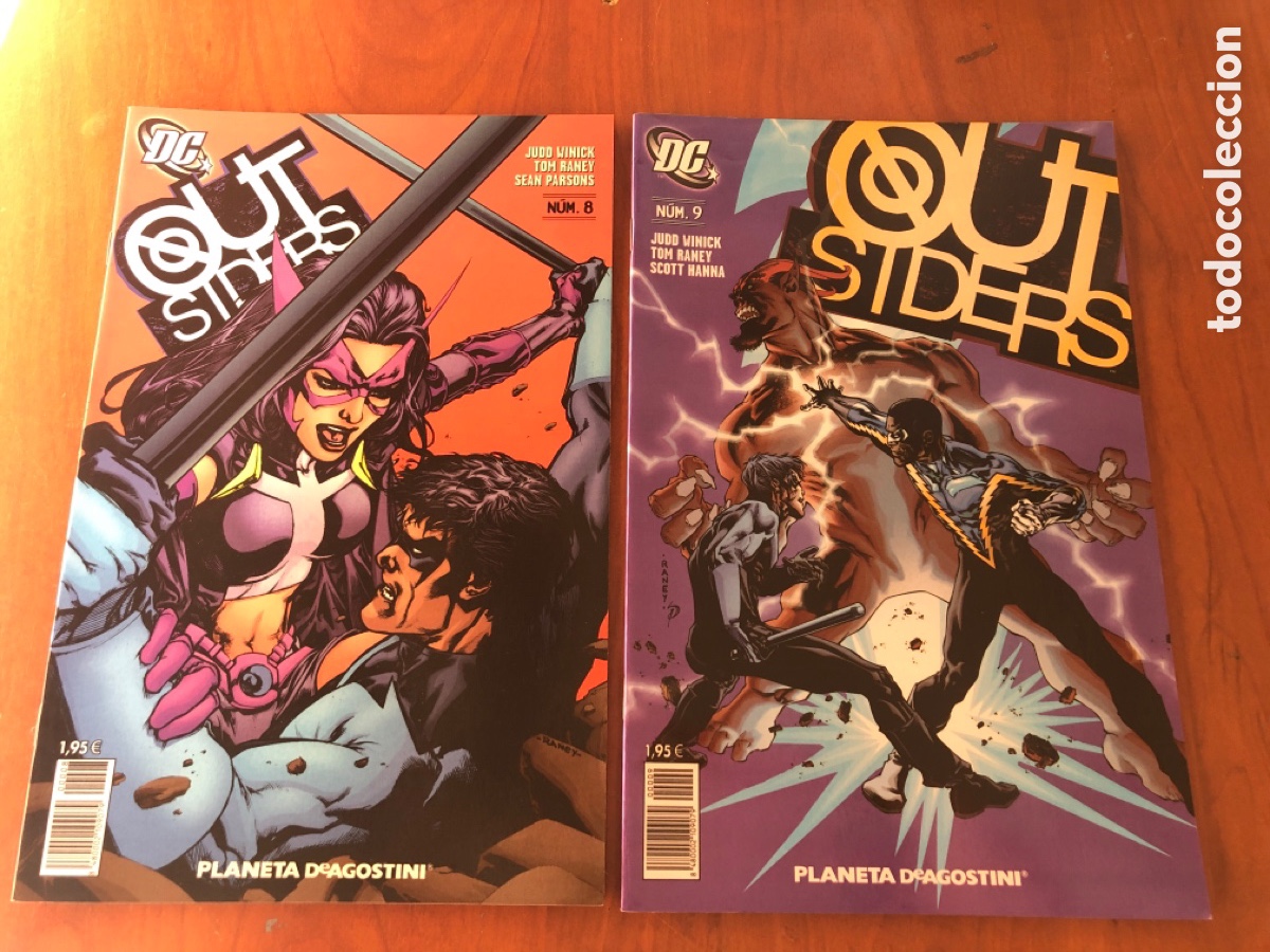 Tebeos: OUT SIDERS-DC COMICS:-PLANETA DeAGOSTINI-9 COMIS - Foto 3