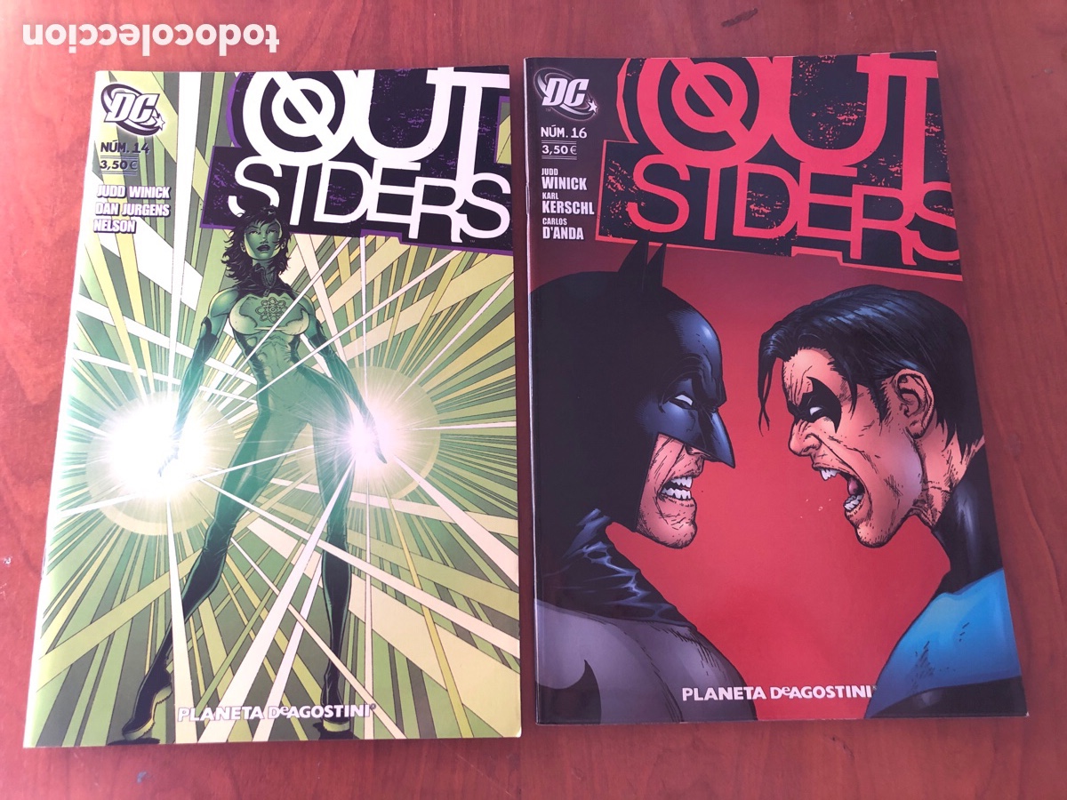 Tebeos: OUT SIDERS-DC COMICS:-PLANETA DeAGOSTINI-9 COMIS - Foto 5