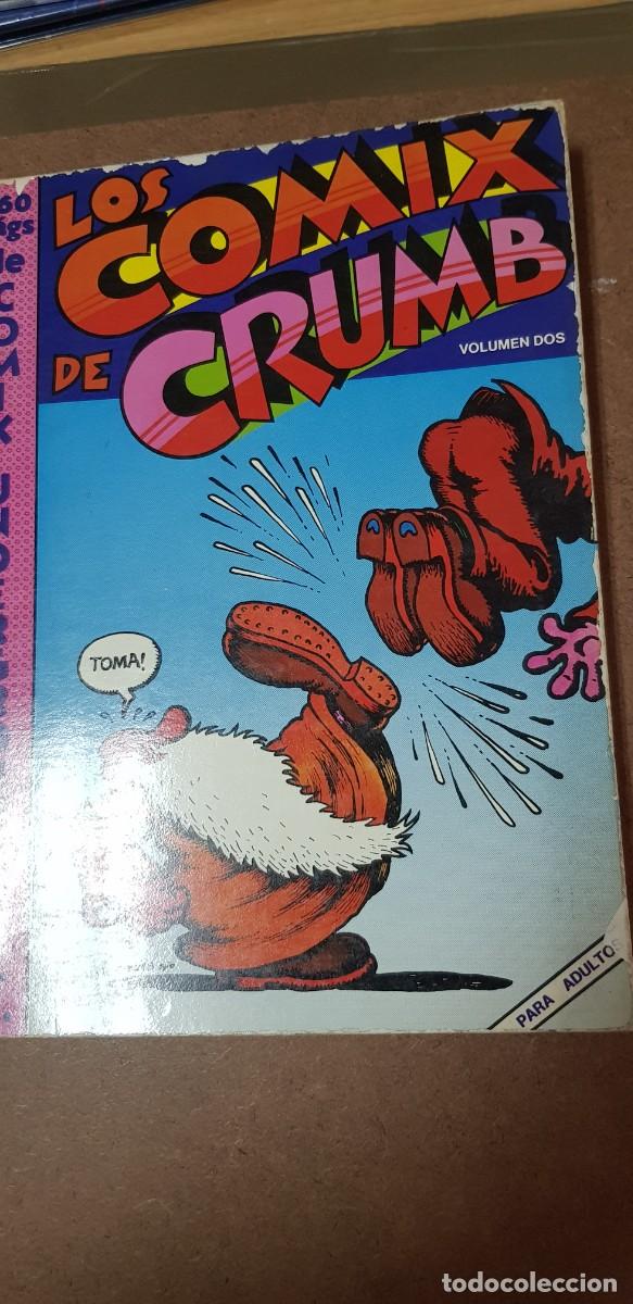 Tebeos: LOS COMIX de CRUMB. ..TOMO EN TAPA BLANDA - Foto 1