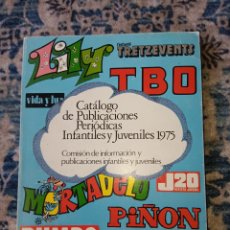 Tebeos: TEBEOS-COMICS CANDY ■ CATALOGO DE PUBLICACIONES INFANTILES Y JUVENILES ■ 1975 ■ RARÍSIMO■ AA99 X0124