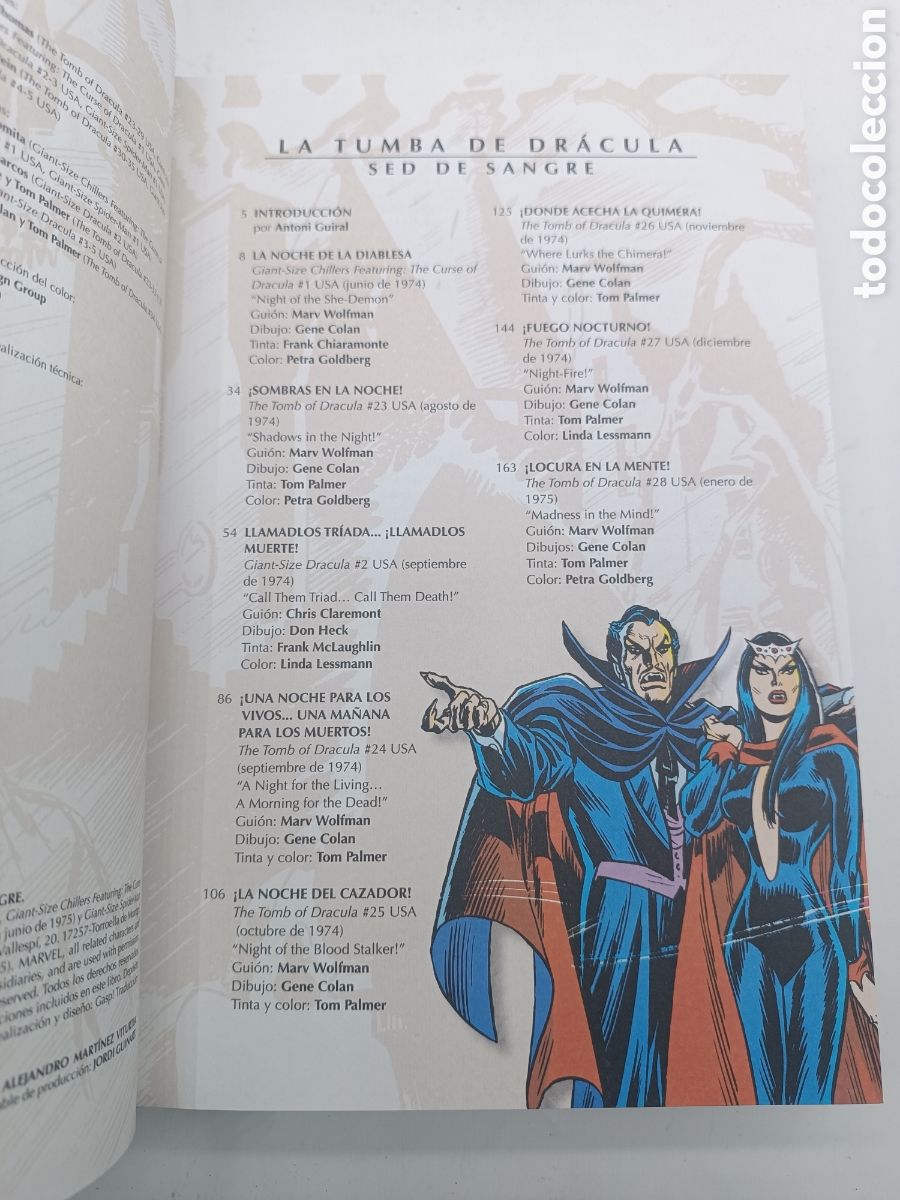 Tebeos: La tumba de Dr&agrave;cula sed de sangre comic numerado - Foto 3