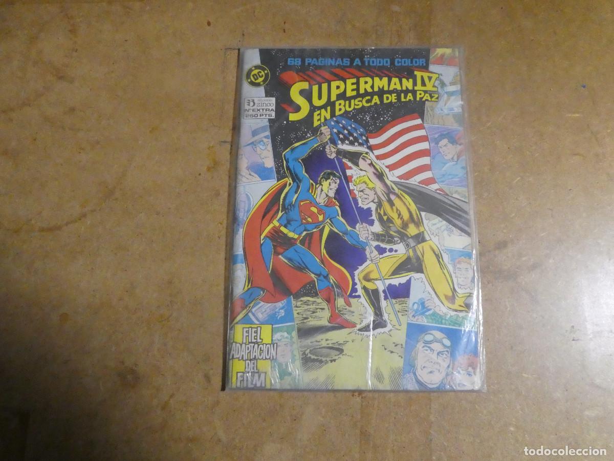 Tebeos: N&ordm; Extra, Superman IV, en busca de la paz, zinco - Foto 1