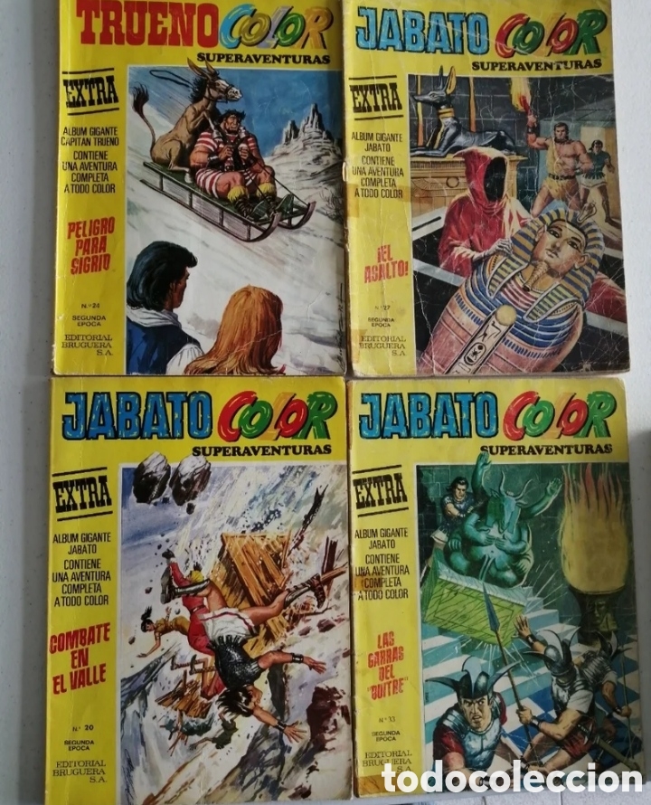 Tebeos: Comics JABATO COLOR Y CAPITAN TRUENO - Foto 3