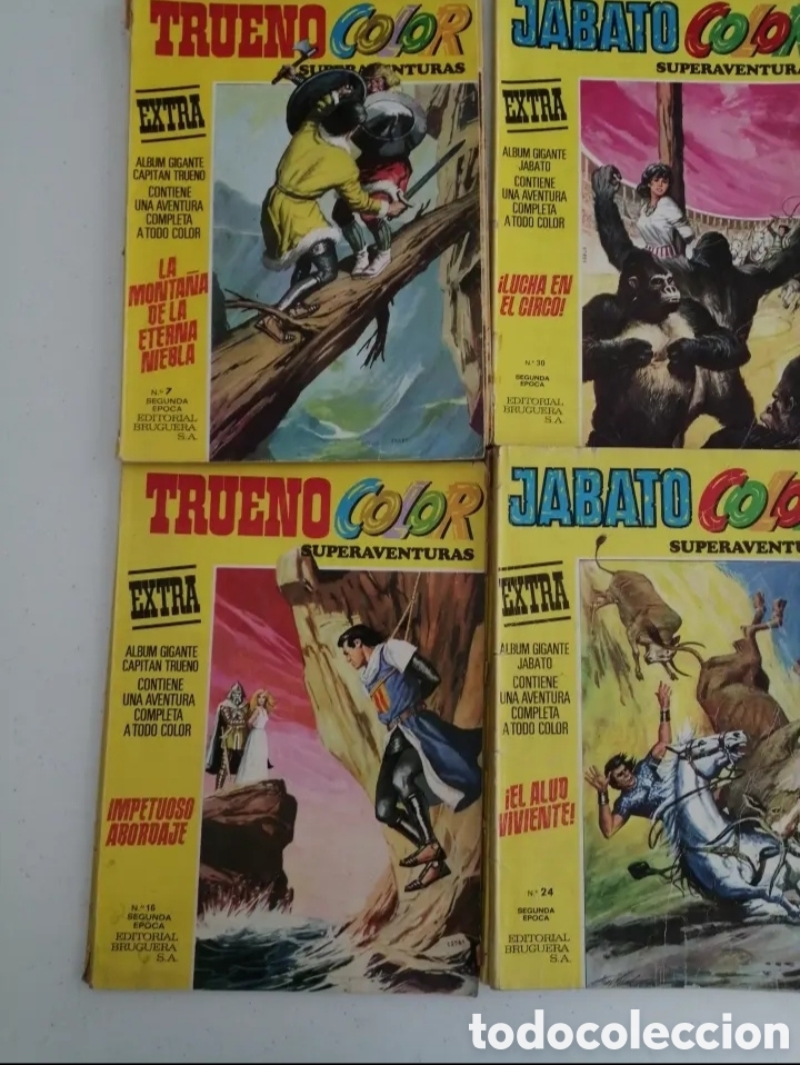 Tebeos: Comics JABATO COLOR Y CAPITAN TRUENO - Foto 5