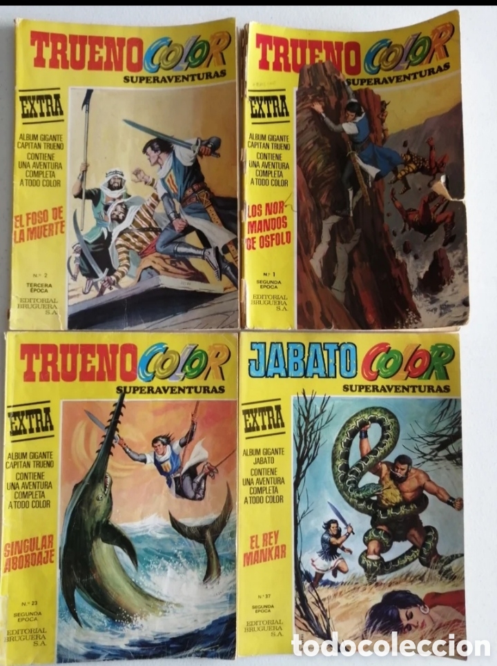 Tebeos: Comics JABATO COLOR Y CAPITAN TRUENO - Foto 1