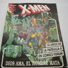 Tebeos: X MEN 10 AÑOS DE LA PATRULLA X EN COMICS FORUM