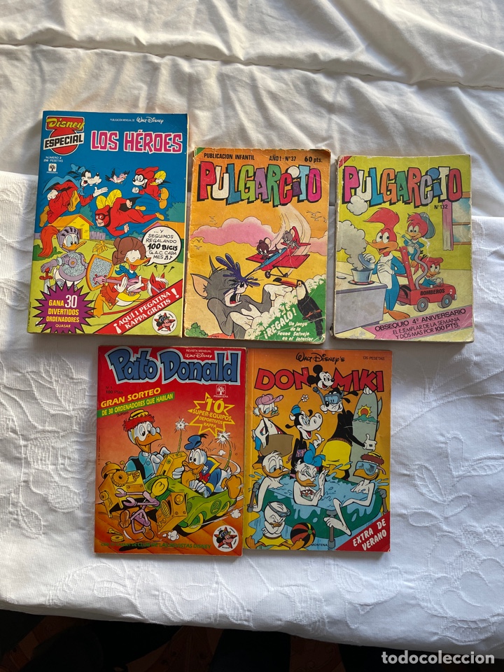 Tebeos: Lote Disney.Don Mickey.pulgarcito - Foto 1