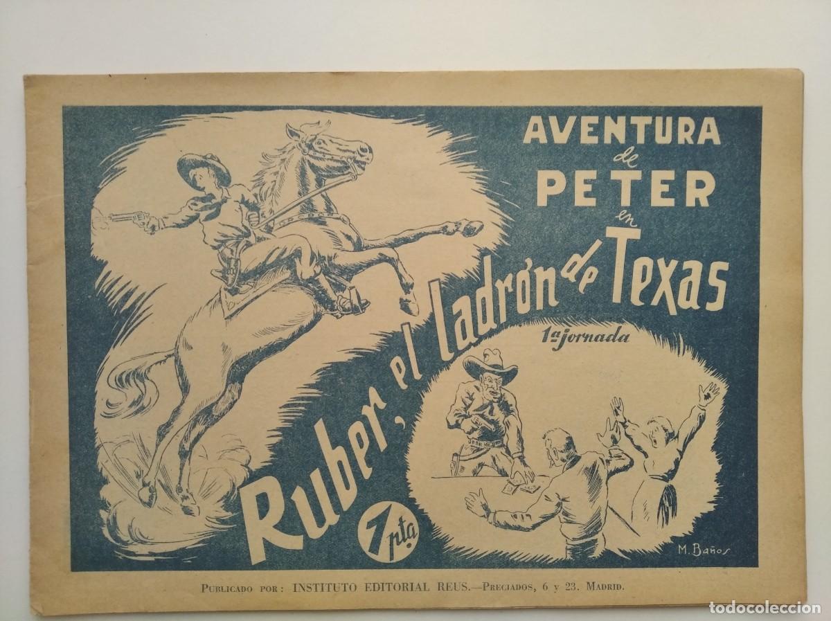 Tebeos: COMIC &rdquo;AVENTURA DE PETER&rdquo;. A&Ntilde;OS 40 - Foto 1