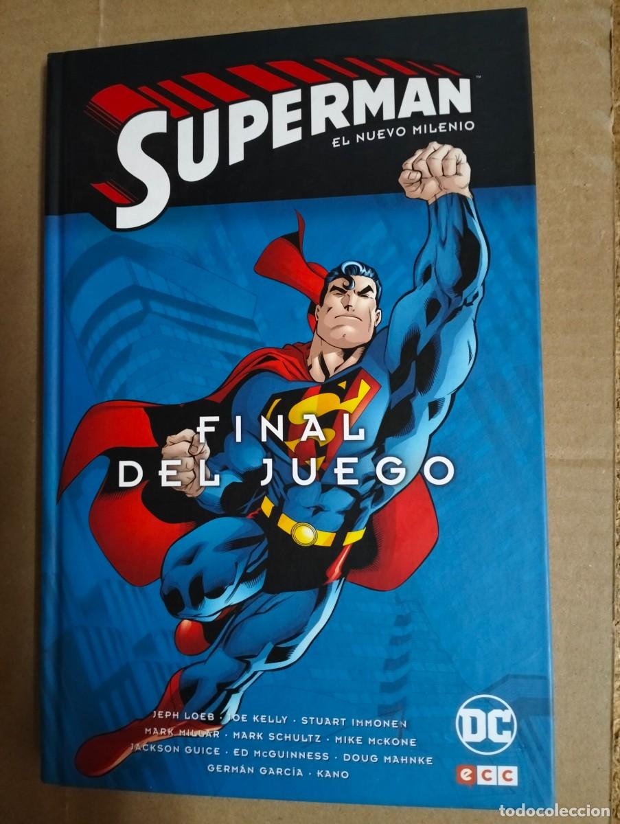 Tebeos: SUPERMAN : FINAL DE JUEGO ..TOMO EN TAPA DURA de ECC - Foto 1