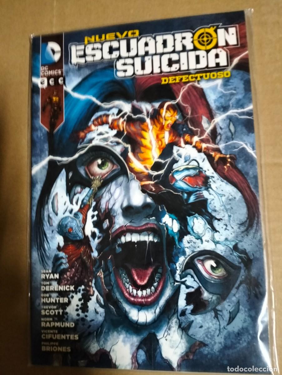 Tebeos: NUEVO ESCUADRON SUICIDA : DEFECTUOSO ...TOMO EN TAPA BLANDA de ECC - Foto 1