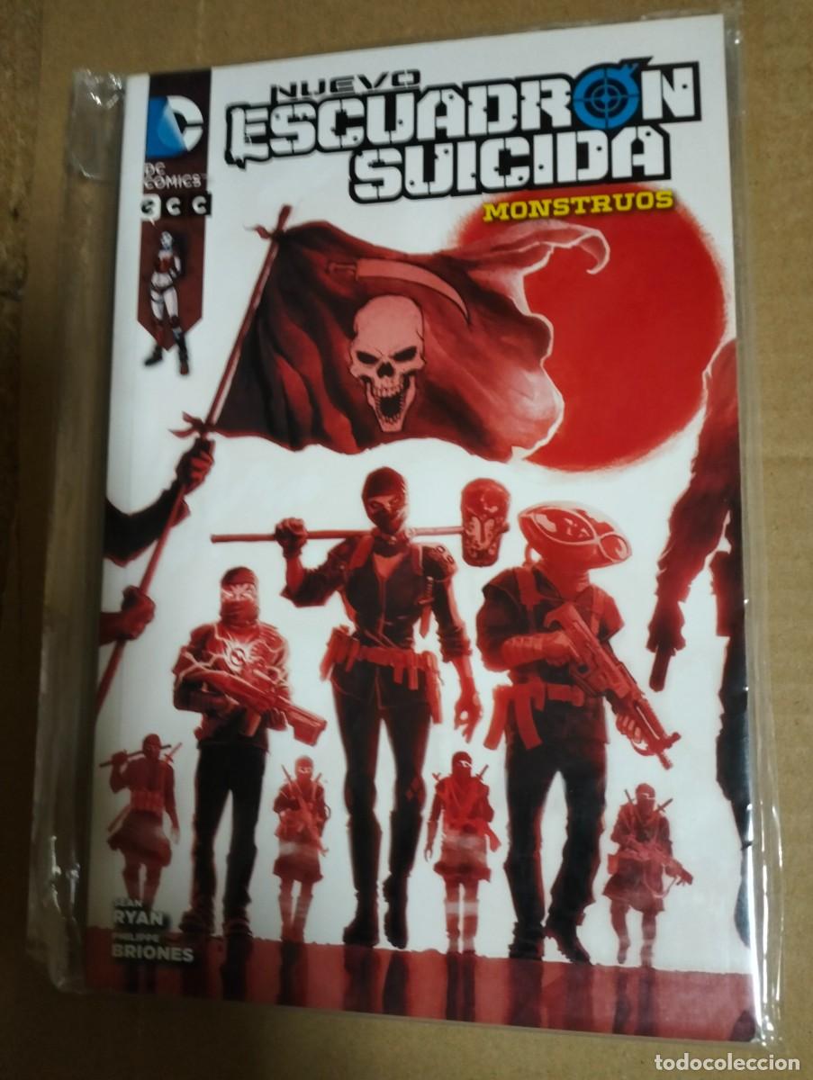 Tebeos: NUEVO ESCUADRON SUICIDA : MONSTRUOS ...TOMO EN TAPA BLANDA de ECC - Foto 1