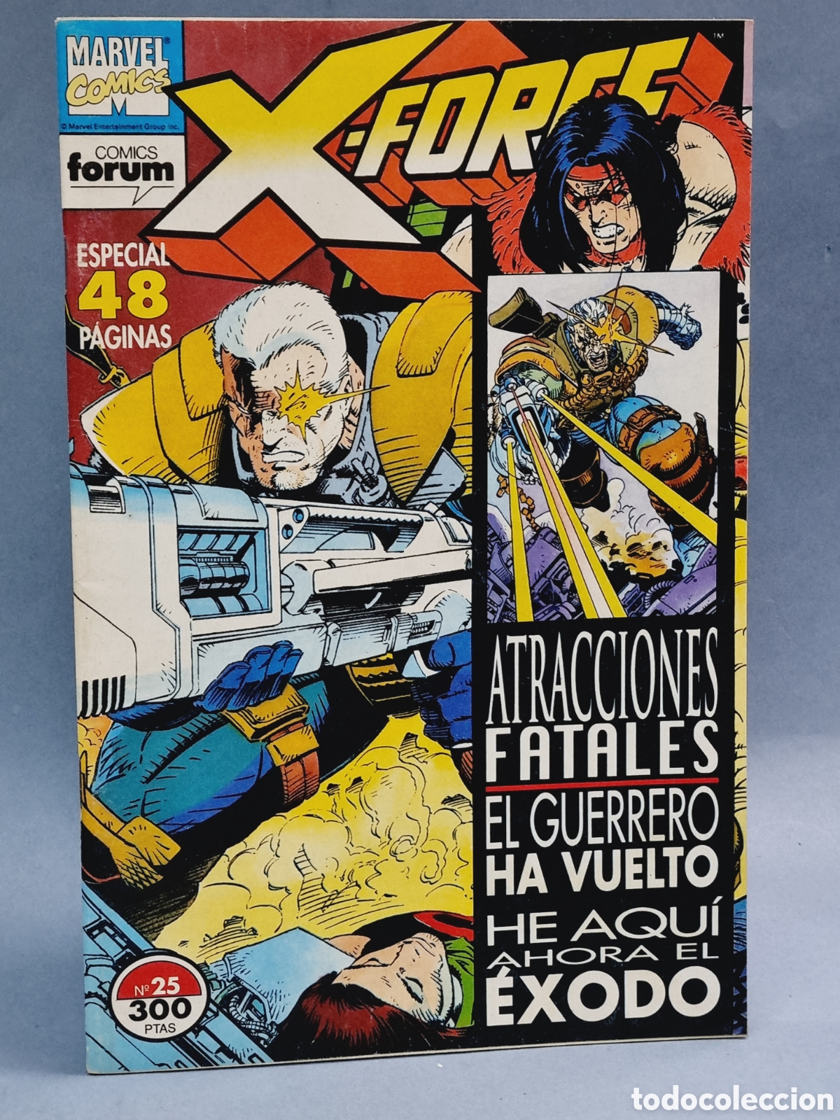 Tebeos: CASI EXCELENTE X FORCE 25 ESPECIAL EXTRA MARVEL COMICS FORUM - Foto 1