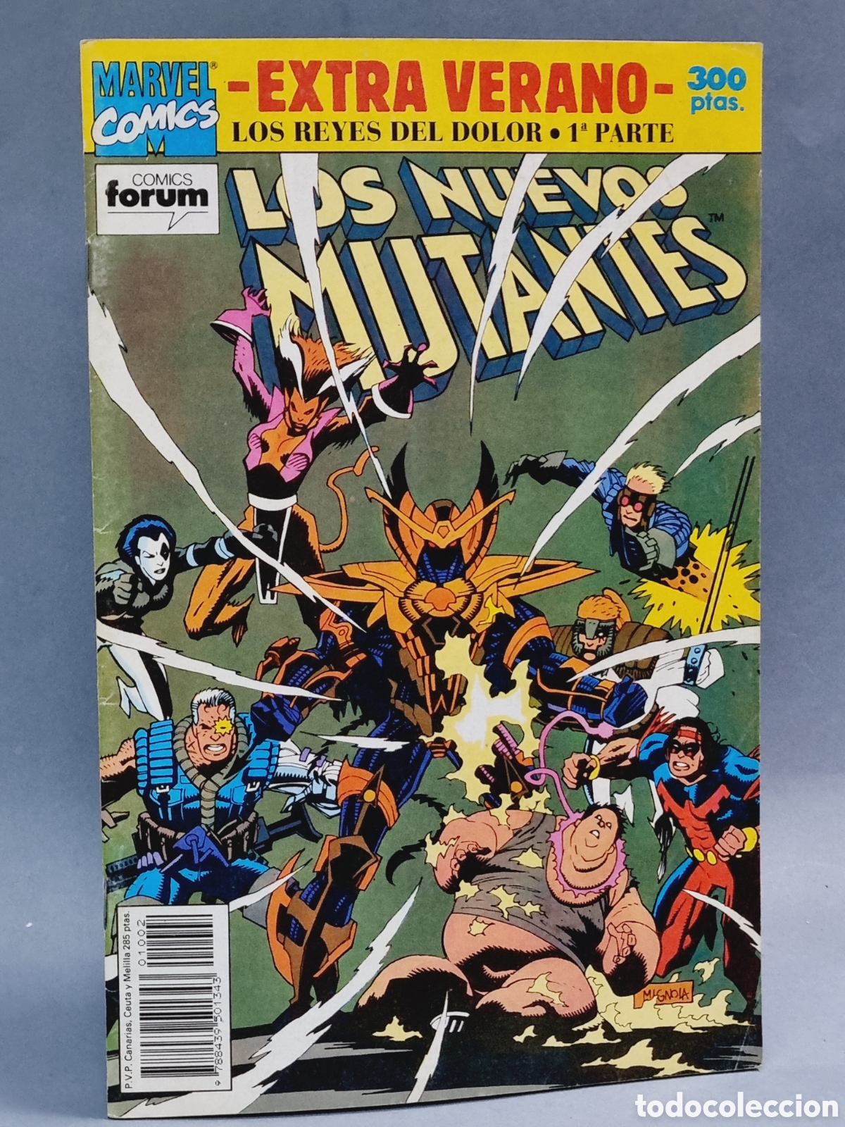 Tebeos: CASI EXCELENTE LOS NUEVOS MUTANTES EXTRA DE VERANO MARVEL COMICS FORUM - Foto 1