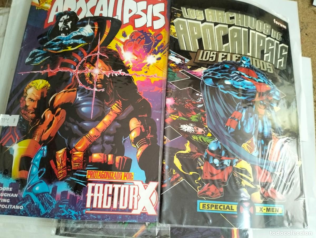 Tebeos: X-MEN : APOCALIPSIS...LOS ELEGIDOS + RELATOS ( LOTE 2 N&Uacute;MEROS ). forum - Foto 1