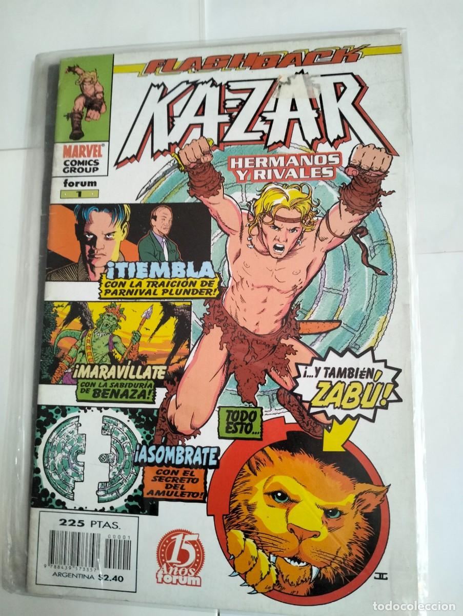 Tebeos: KA-ZAR : ESPECIAL FLASHBACK&Ntilde; ... FORUM. - Foto 1