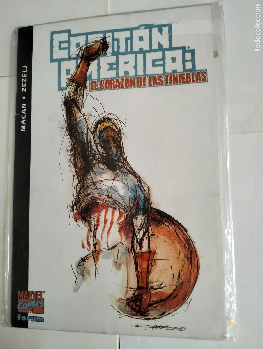 Tebeos: CAPITAN AM&Eacute;RICA : EL CORAZ&Oacute;N DE LAS TINIEBLAS... FORUM. - Foto 1