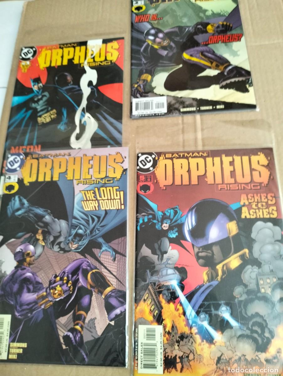 Tebeos: BATMAN. : ORPHEUS RISING # 1. 2. 4. 5 ( 4 de / 5 N&Uacute;MEROS ) DC EN INGLES - Foto 1