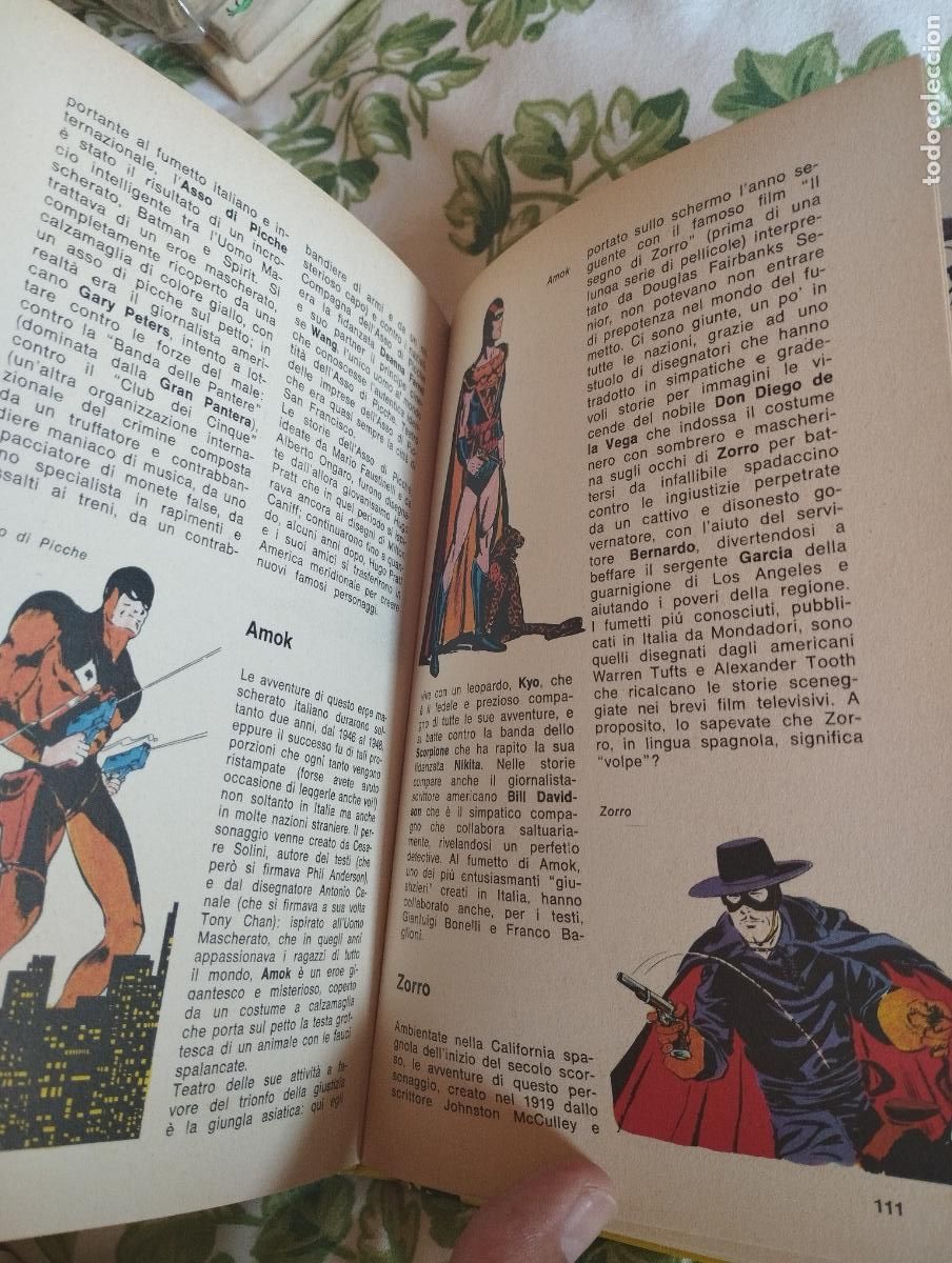 Tebeos: MANUAL DEL COMIC CON LA DESCRIPCION DE LOS PERSONAJES - Foto 3