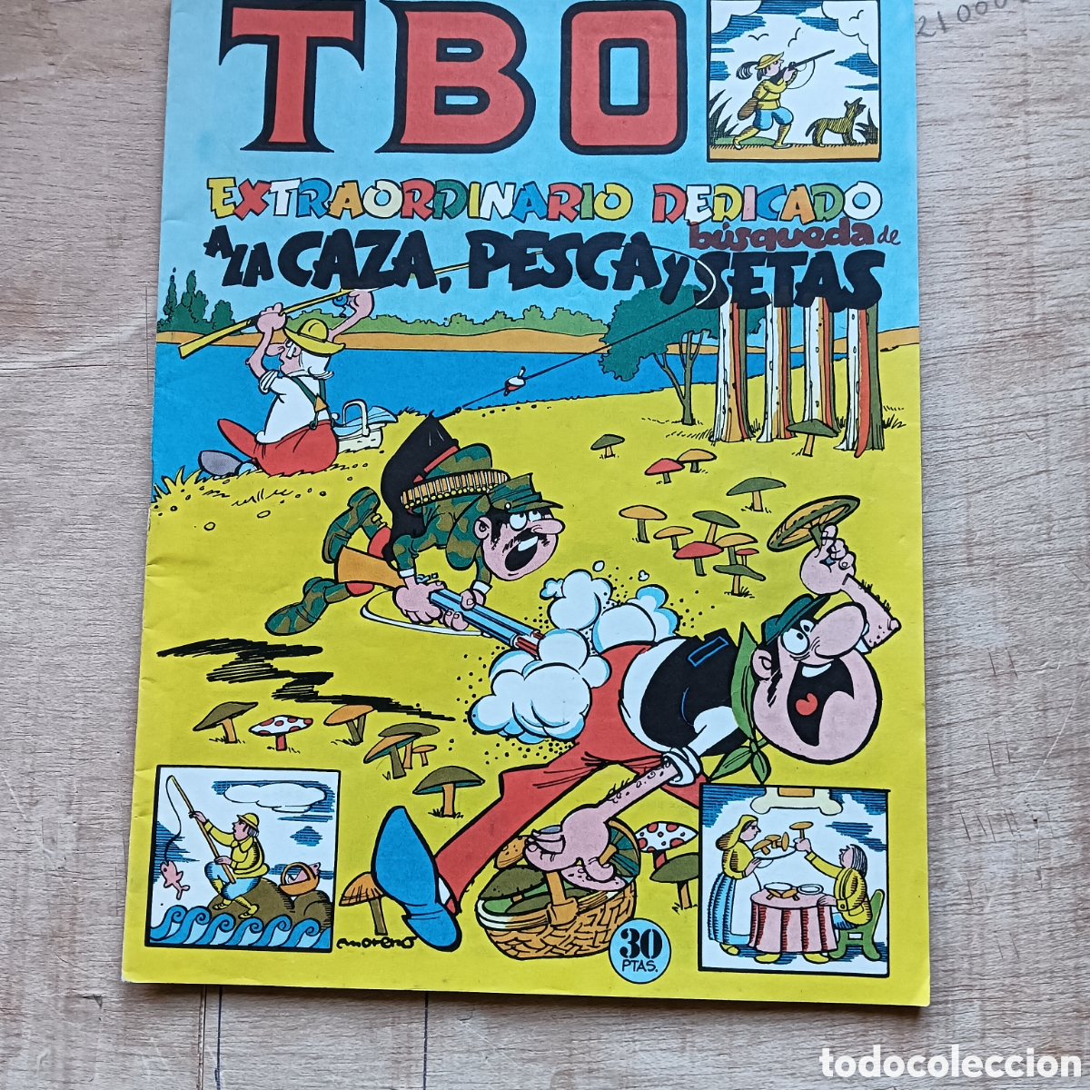 Tebeos: TBO EXTRA DEDICADO A LA CAZA PESCA Y SETAS - Foto 1