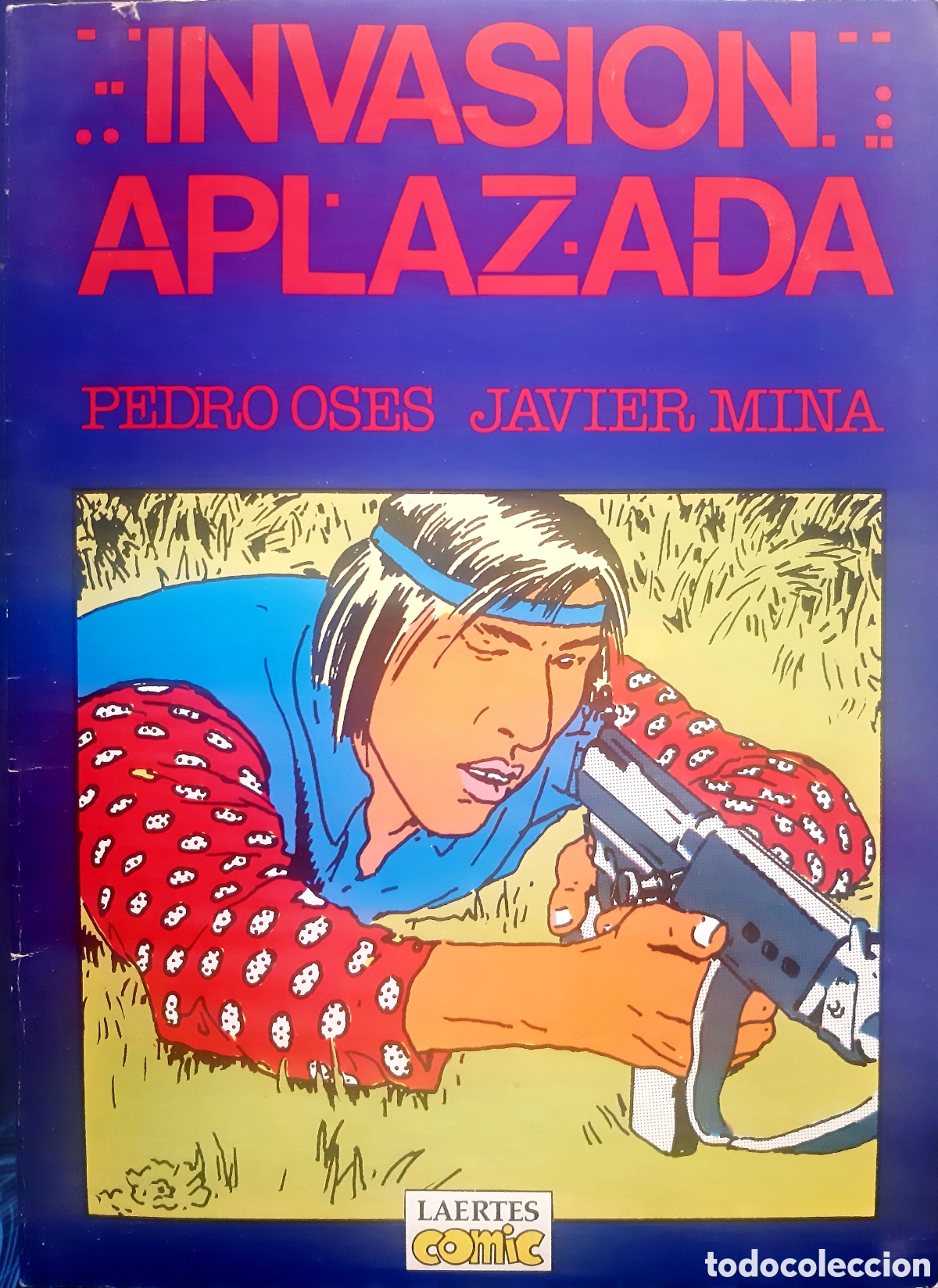 Tebeos: Invasi&oacute;n aplazada, pedro oses y javier mina, laertes c&oacute;mics 1983 - Foto 1