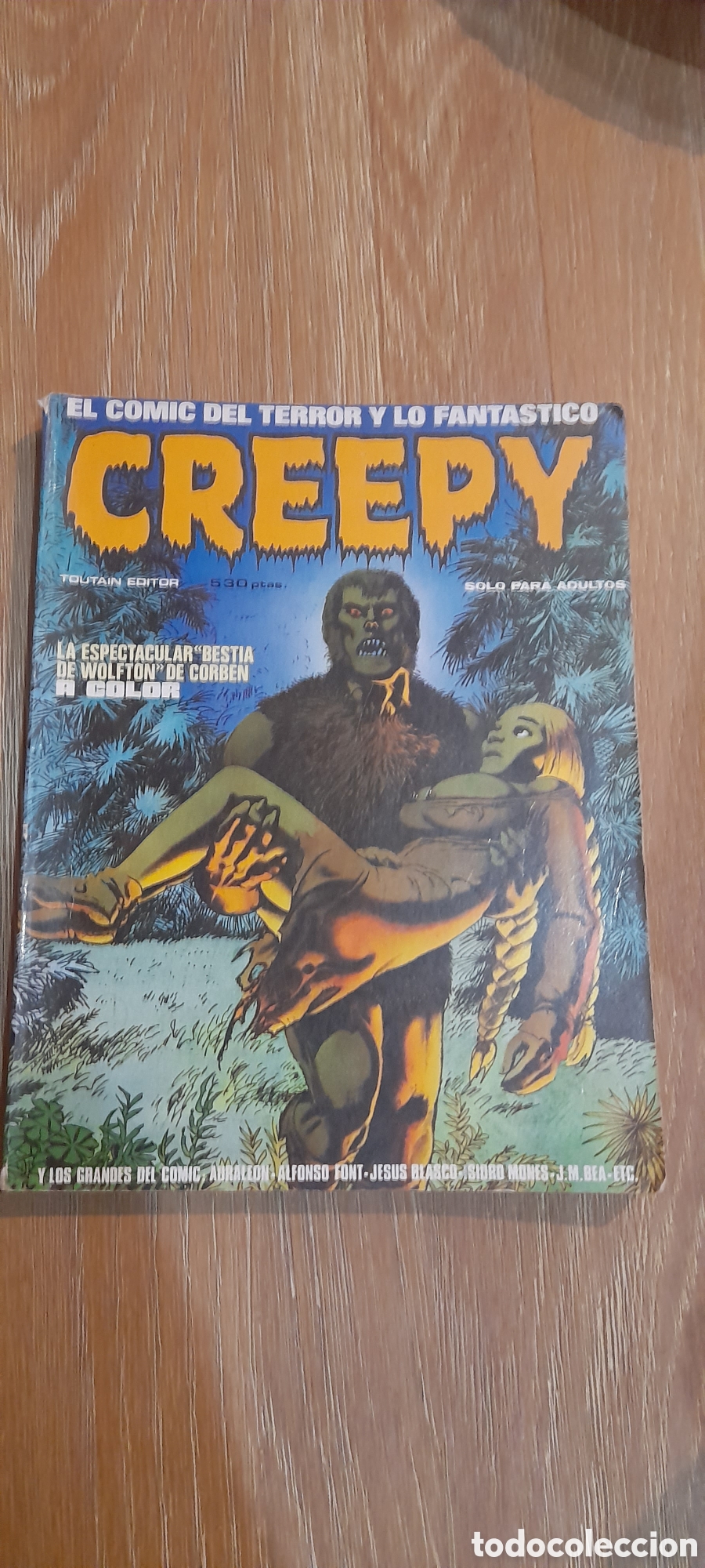 Tebeos: Creepy c&oacute;mic del terror y lo fant&aacute;stico - Foto 1