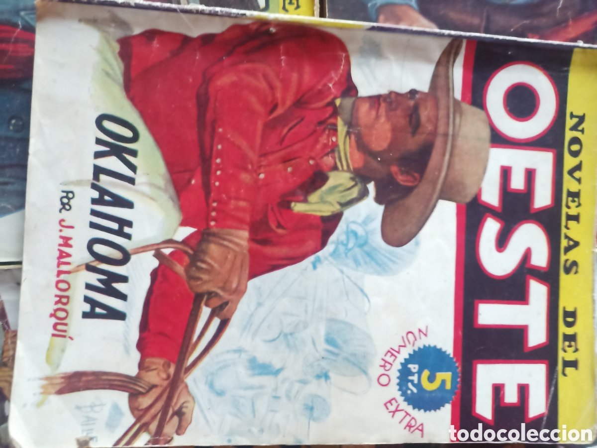 Tebeos: Novelas del Oeste cinco n&uacute;meros extra J. Marrorqui - Foto 2