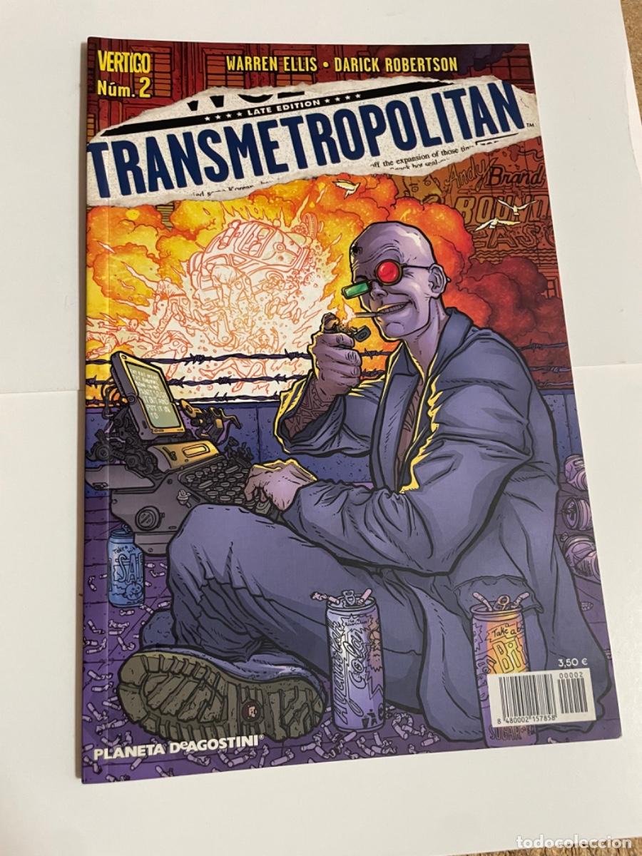 Tebeos: TRANSMETROPOLITAN n.&ordm;2 EDITORIAL: planeta/vertigo - Foto 1