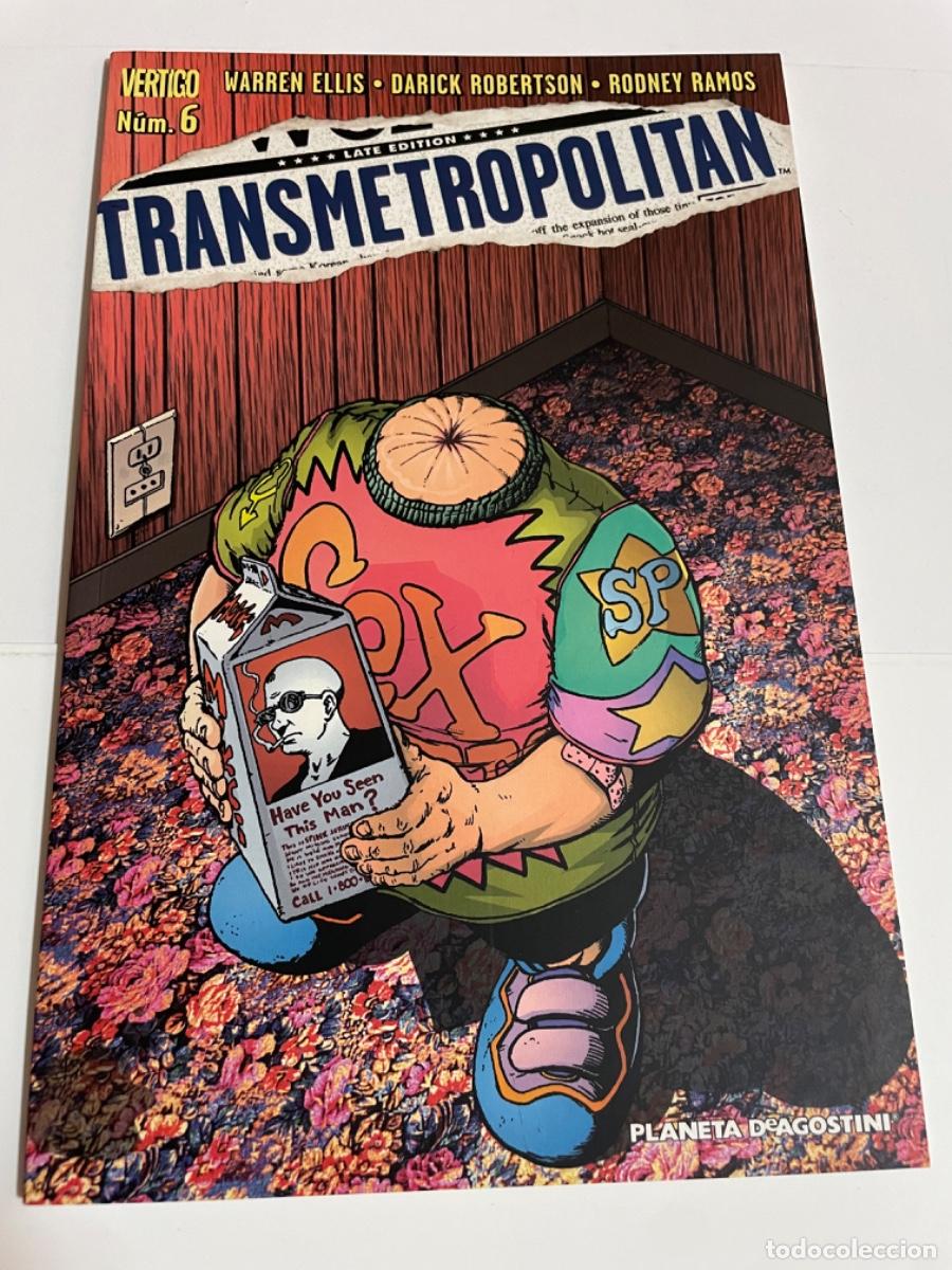 Tebeos: TRANSMETROPOLITAN n.&ordm;6 EDITORIAL: planeta/vertigo - Foto 1
