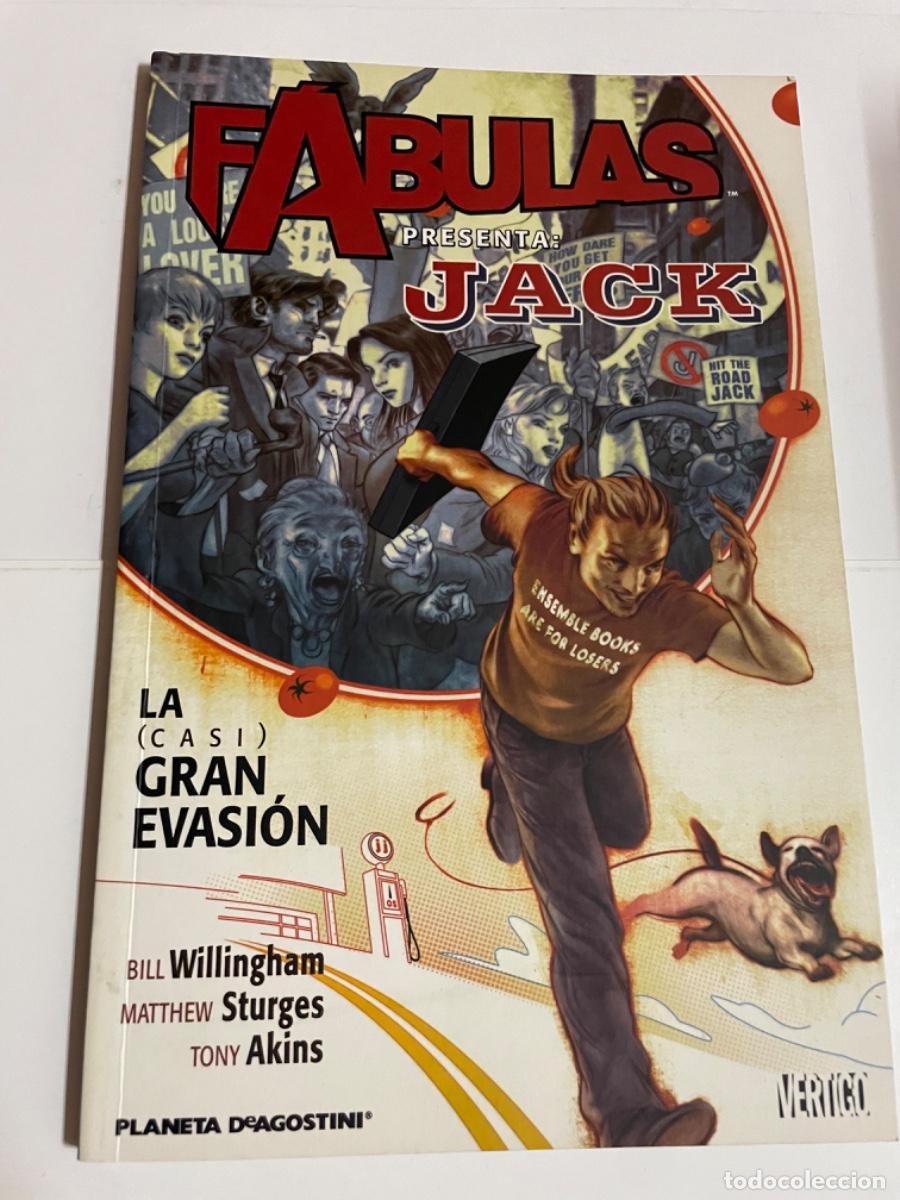 Tebeos: F&Aacute;BULAS presenta: JACK. La (casi) gran evasi&oacute;n EDITORIAL: planeta/vertigo - Foto 1