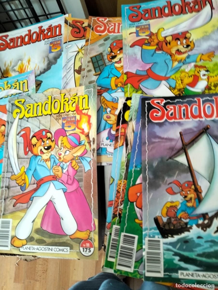 Tebeos: SANDOKAN 1 al 16 ( COMPLETA 16 NUMEROS) PLANETA - Foto 1