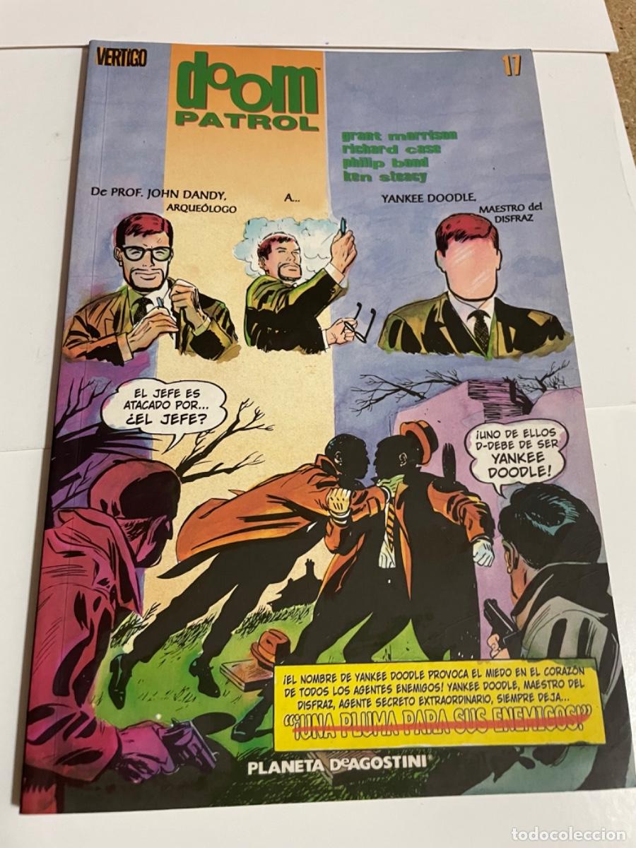Tebeos: DOOM PATROL n.&ordm;17 EDITORIAL: planeta/vertigo - Foto 1