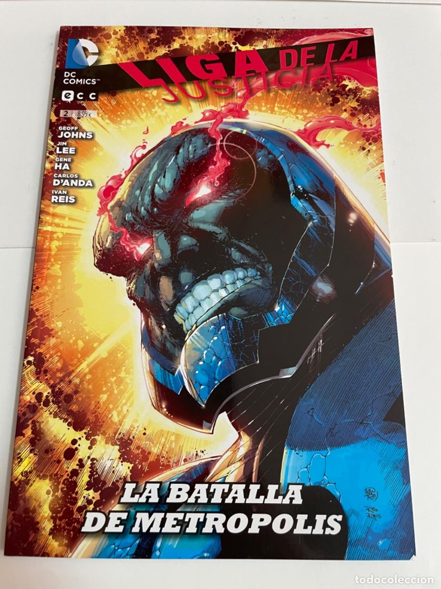 Tebeos: LA LIGA DE LA JUSTICIA: La batalla de metropolis n.&ordm;2 EDITORIAL: ecc - Foto 1