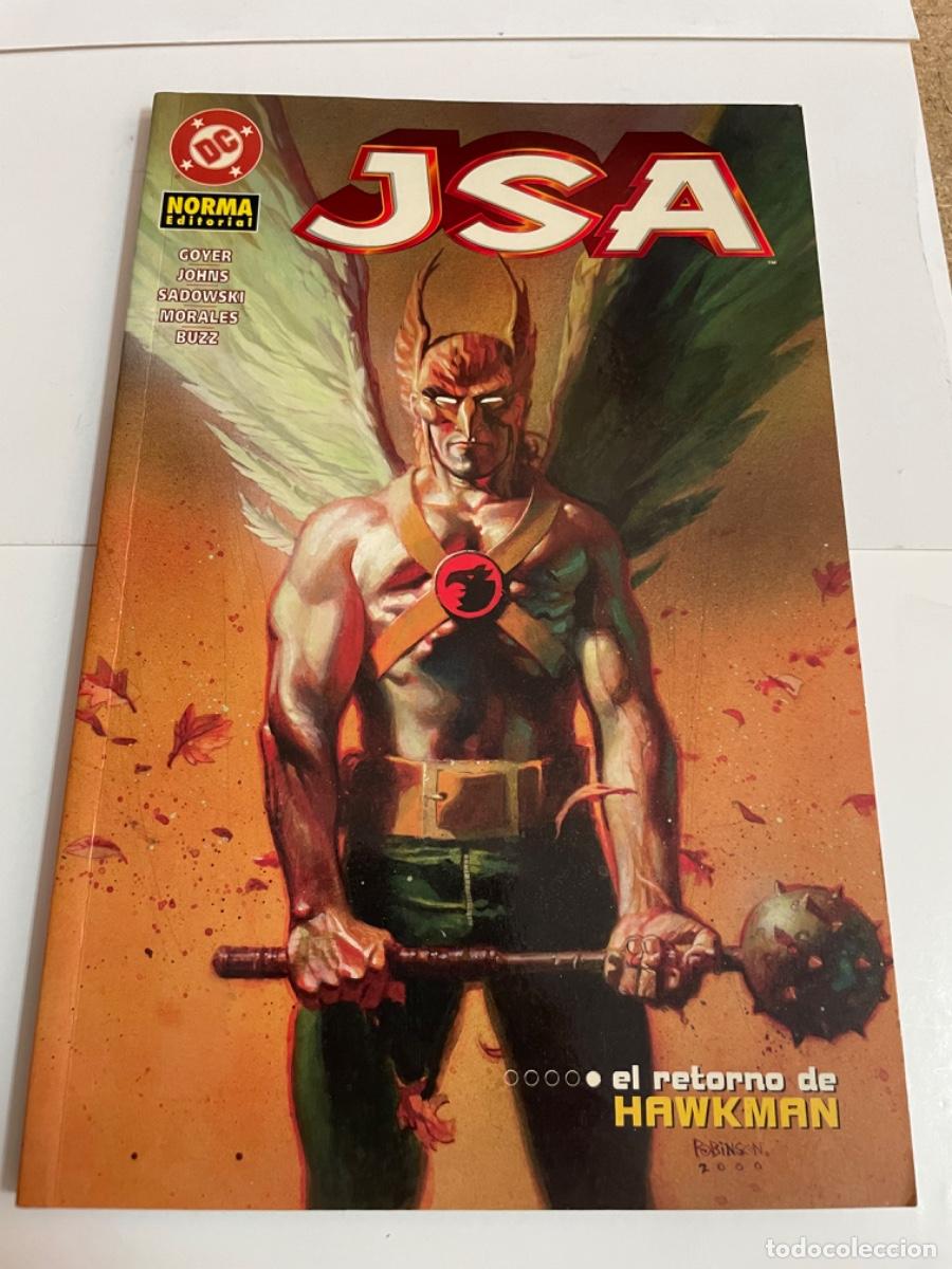 Tebeos: JSA: El retorno de Hawkman EDITORIAL: norma - Foto 1