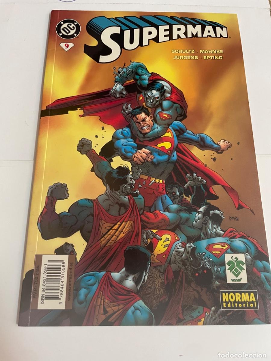 Tebeos: SUPERMAN n.&ordm;9 EDITORIAL: vid/norma - Foto 1