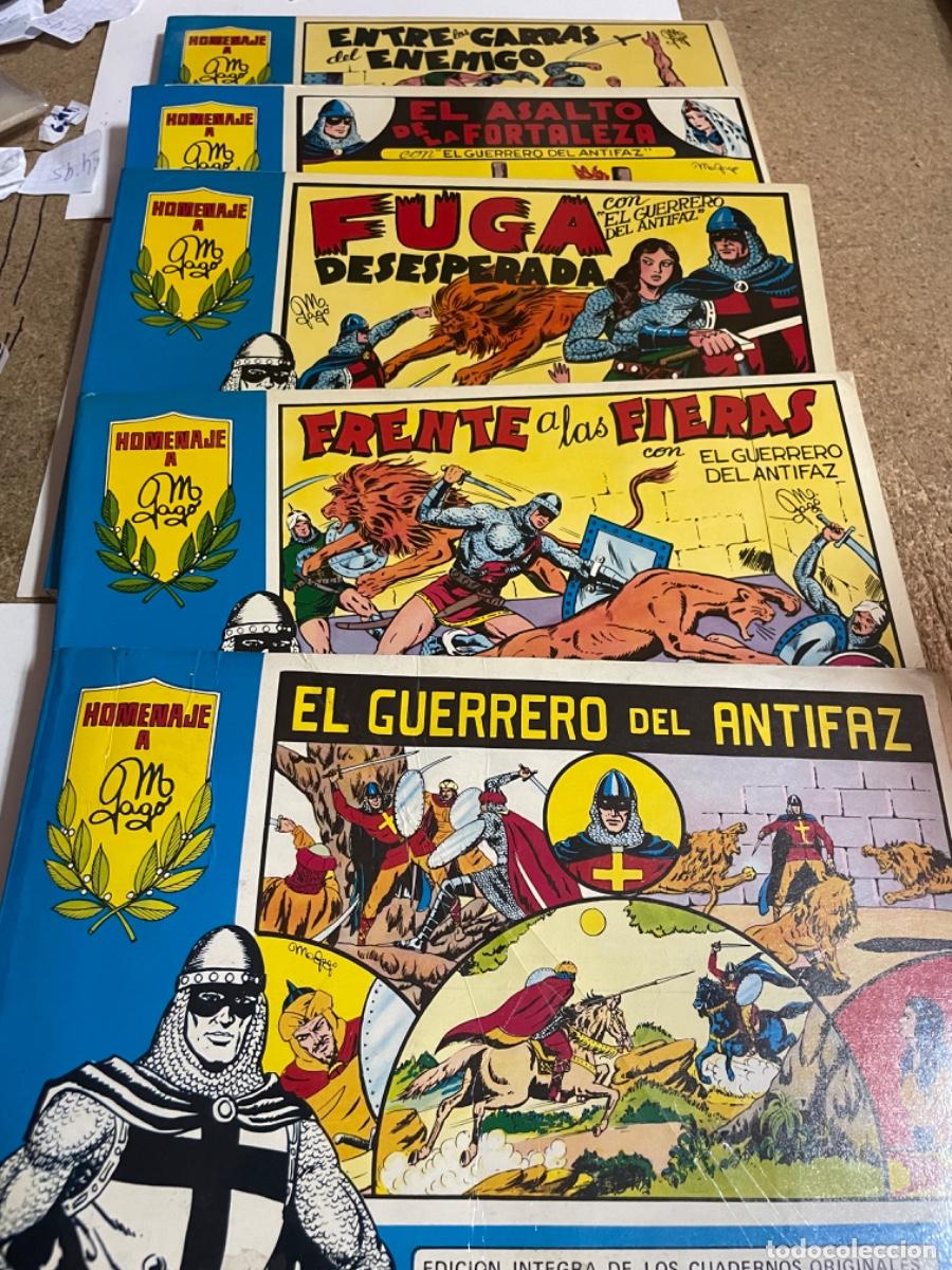 Tebeos: EL GUERRERO DE ANTIFAZ del 1 al 5 - Foto 1