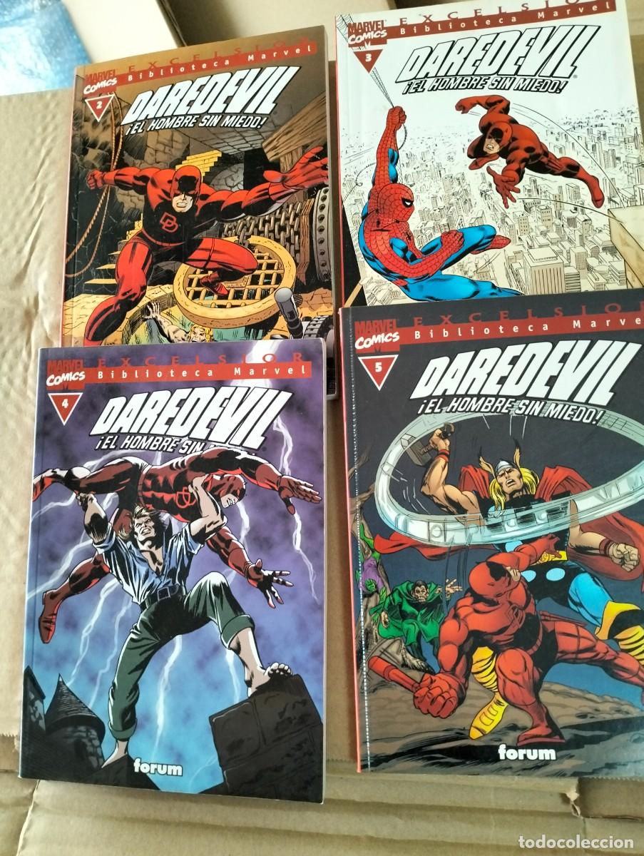 Tebeos: DAREDEVIL ns. 2 . 3. 4. 5. : BIBLIOTECA MARVEL ( LOTE 4 TOMOS) - Foto 1