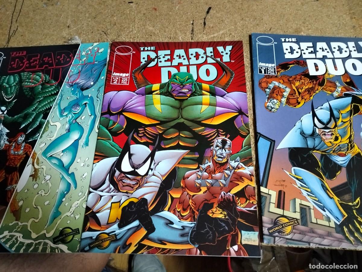 Tebeos: DEADLY DUO # 1. 2. 3. ( COMPLETA 3 COMICS) PLANETA - Foto 1