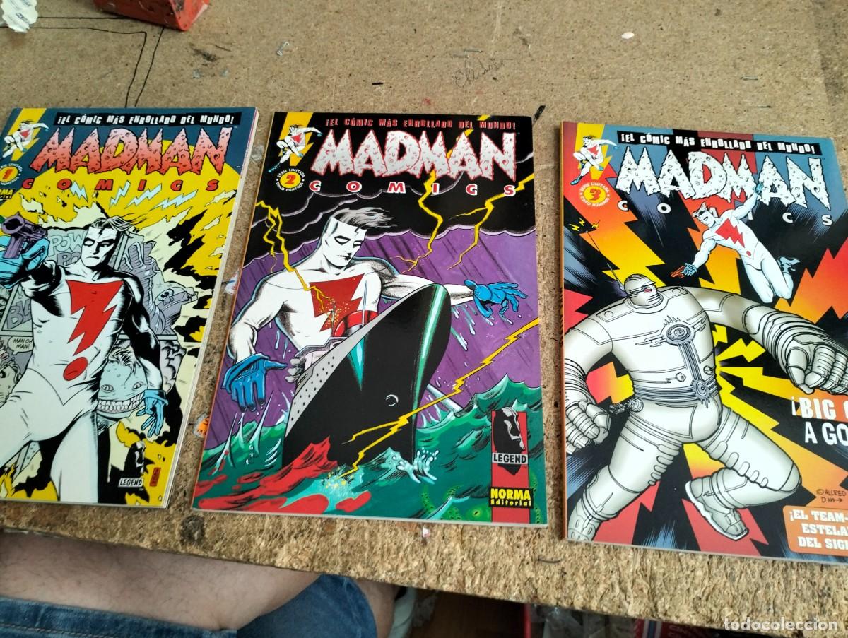 Tebeos: MADMAN COMICS # 1. 2. 3. (LOTE 3 TOMOS ) NORMA - Foto 1