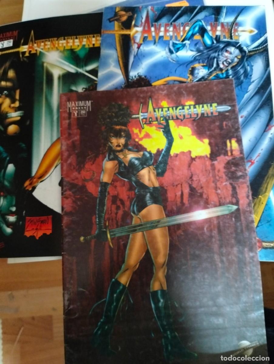 Tebeos: AVENGELYNE #. 1. 2 . 3 ( COMPLETA 3 NUMEROS ) PLANETA - Foto 1