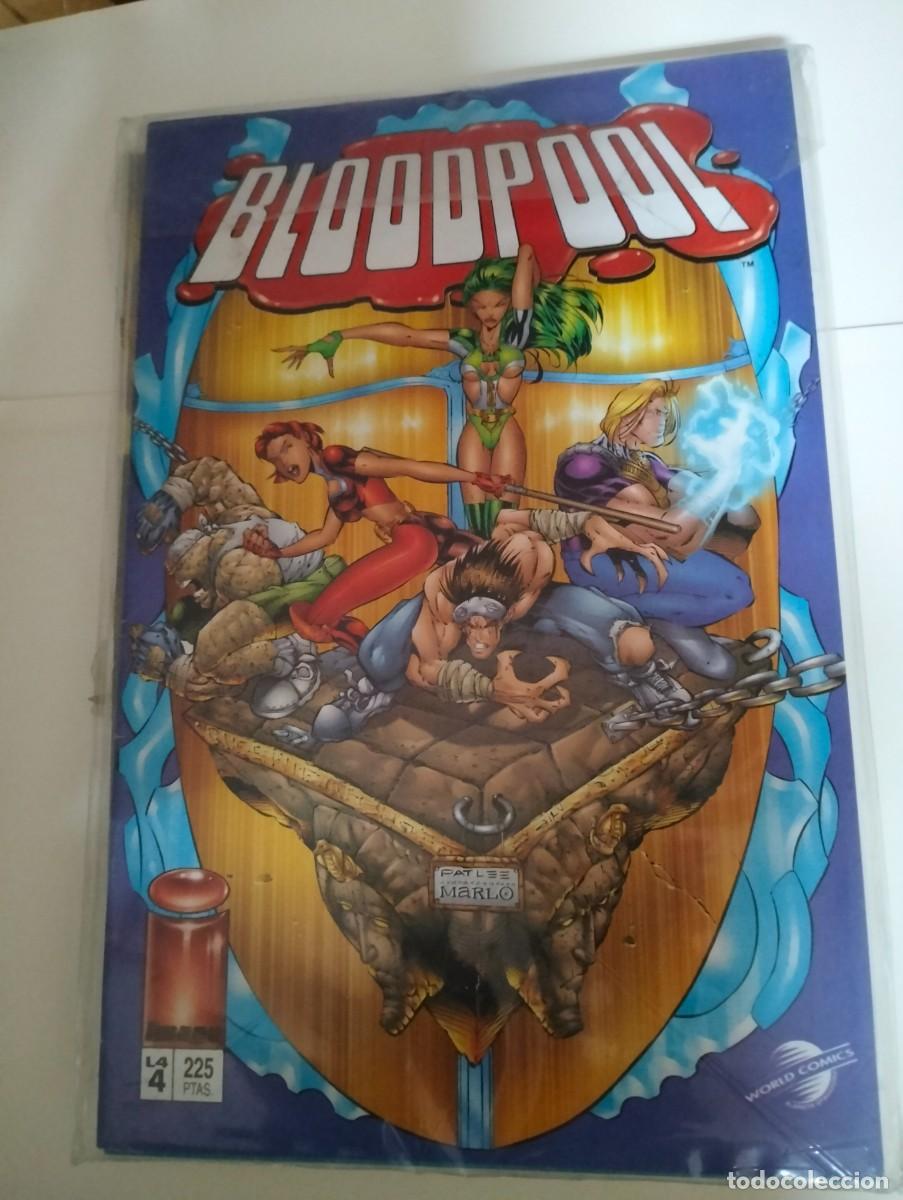 Tebeos: BLOODPOOL ... ns #. 1, 2. 3. 4 ( COMPLETA 4 NUMEROS ) PLANETA - Foto 1