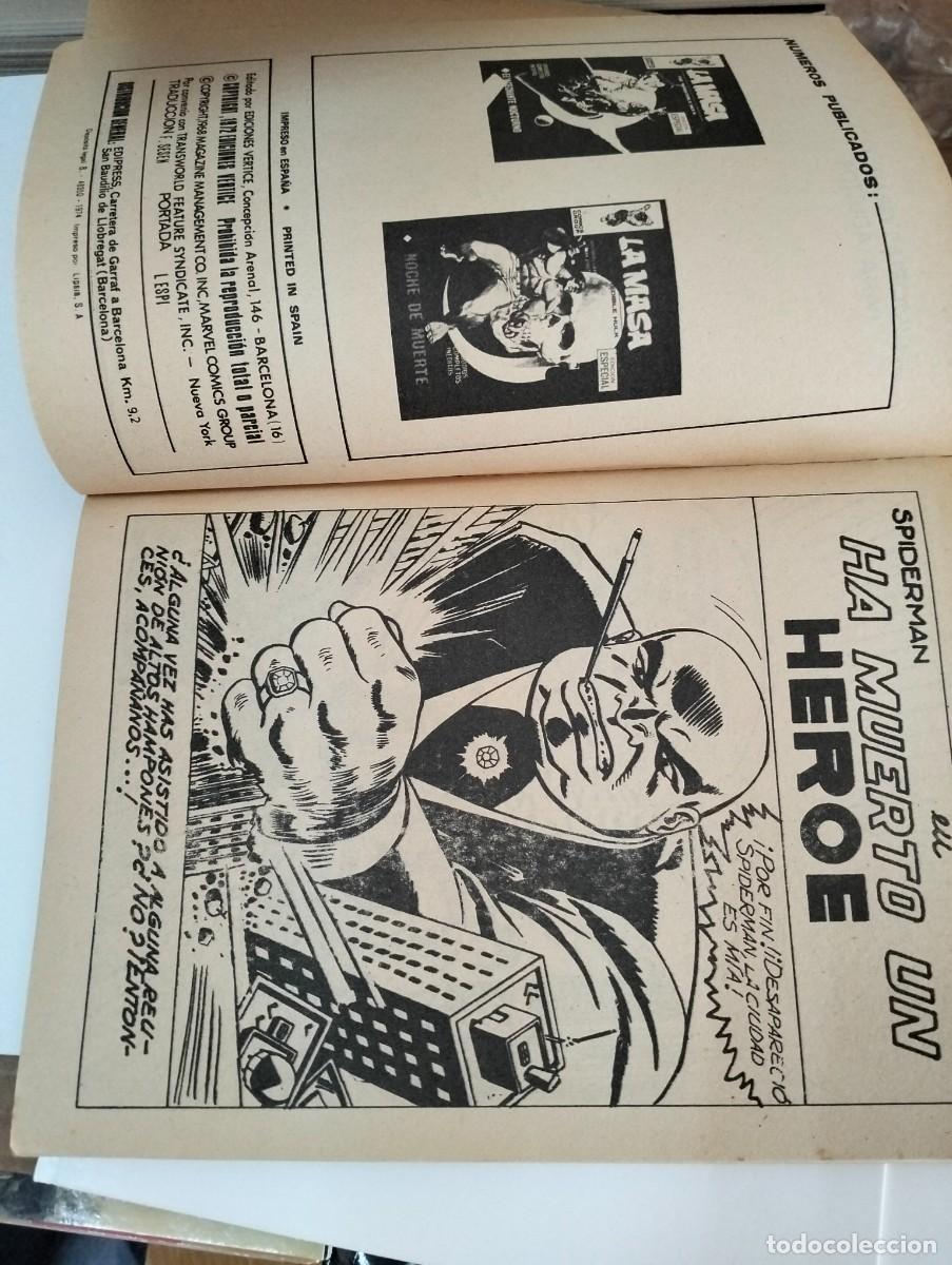 Tebeos: SPIDERMAN vol.1 num. 20 ... VERTICE. - Foto 3