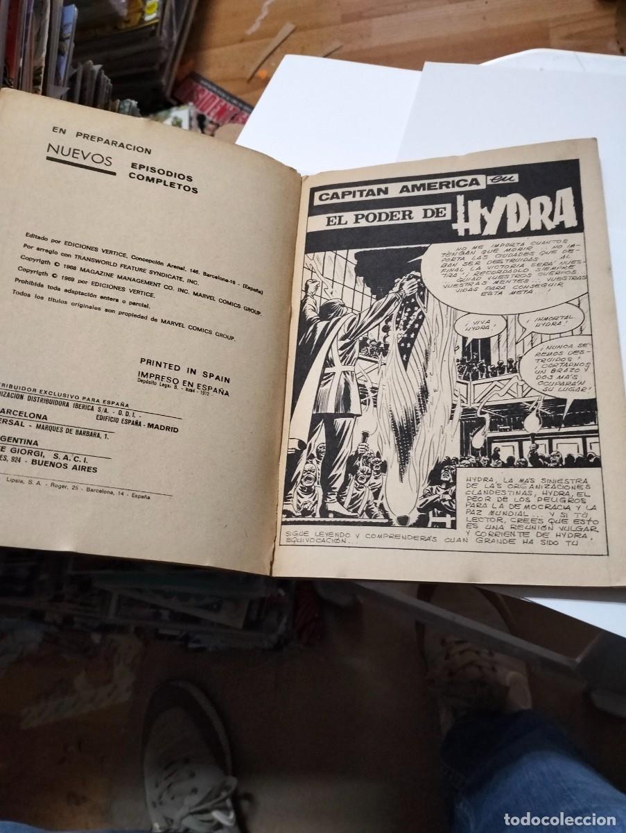 Tebeos: CAPITAN AMERICA : vol.1 n&uacute;mero. 22 ... VERTICE. - Foto 3