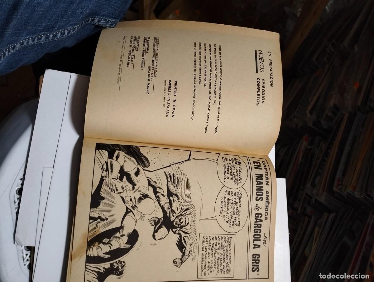 Tebeos: CAPITAN AMERICA : vol.1 n&uacute;mero. 20 ... VERTICE. - Foto 3