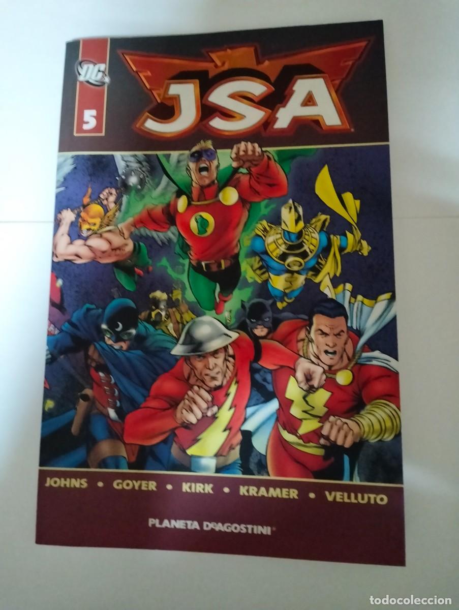 Tebeos: JSA n. 5. ..TOMO TAPA BLANDA de PLANETA - Foto 1
