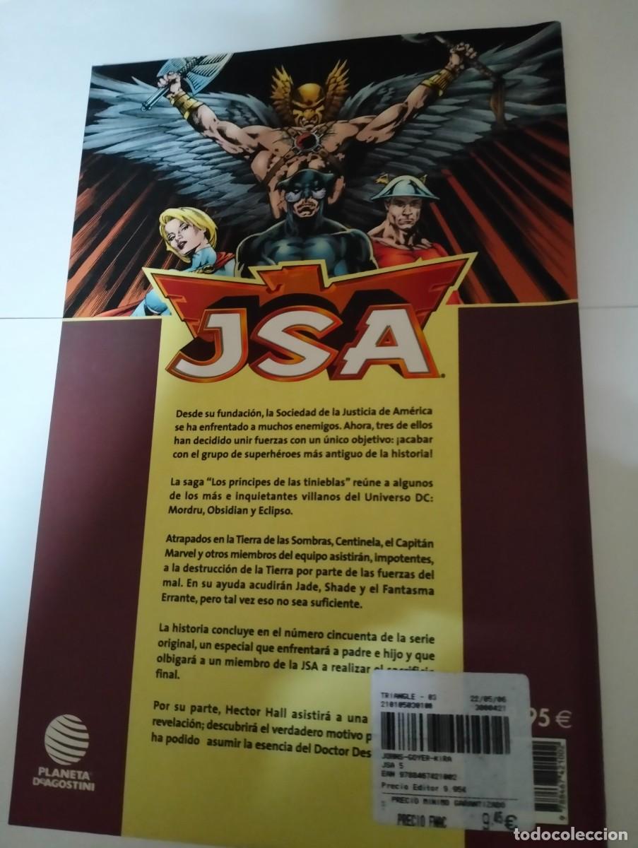Tebeos: JSA n. 5. ..TOMO TAPA BLANDA de PLANETA - Foto 2
