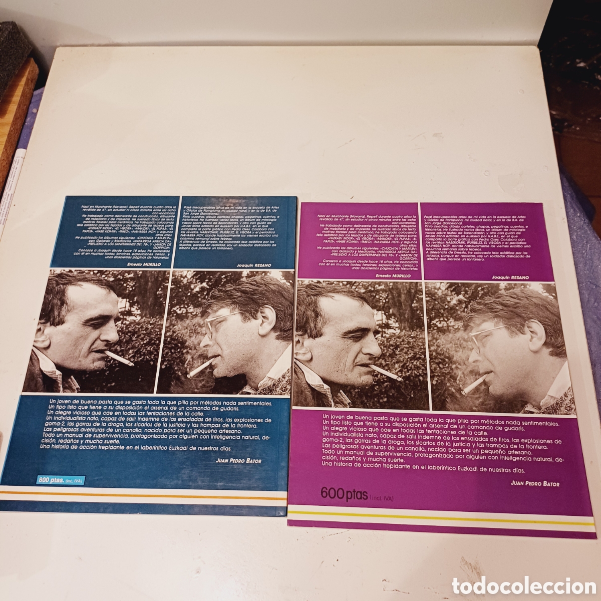 Tebeos: Comic EL ZESTAS 1 Y 2. COMPLETA (Murillo / Resano) La C&uacute;pula, 1988 V&iacute;bora comics - Foto 2