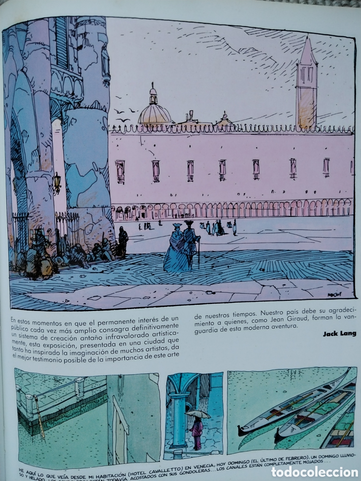 Tebeos: Moebius - Venecia Celeste 1984 Near mint - Foto 4
