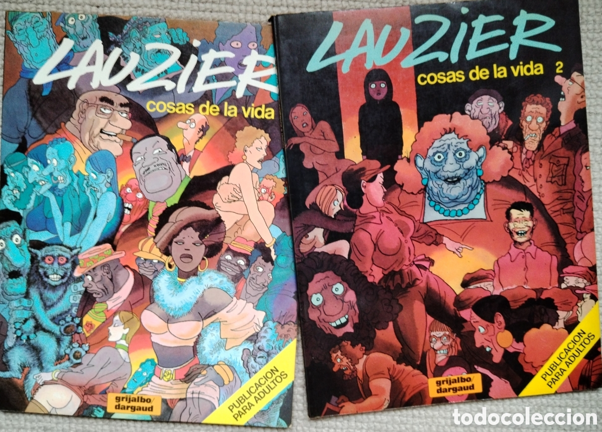 Tebeos: Lauzier: Cosas de la vida 1 y 2 - Foto 1