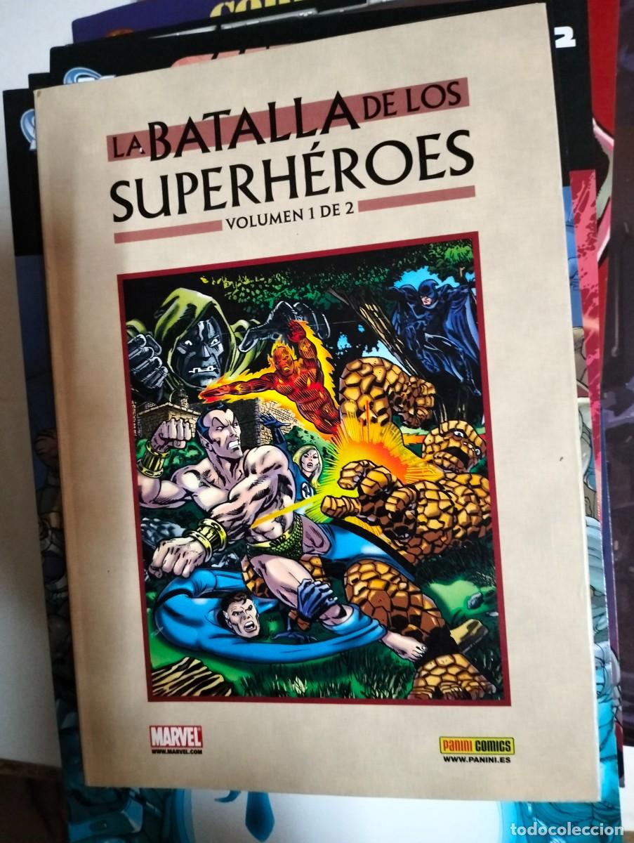 Tebeos: LA BATALLA DE LOS SUPERH&Eacute;ROES ... editorial PANINI - Foto 1